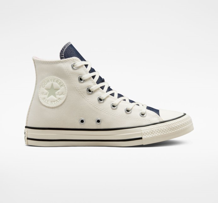 Egret/navy/summit Sage Converse Chuck Taylor All Star Denim
