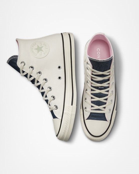 Egret/navy/summit Sage Converse Chuck Taylor All Star Denim