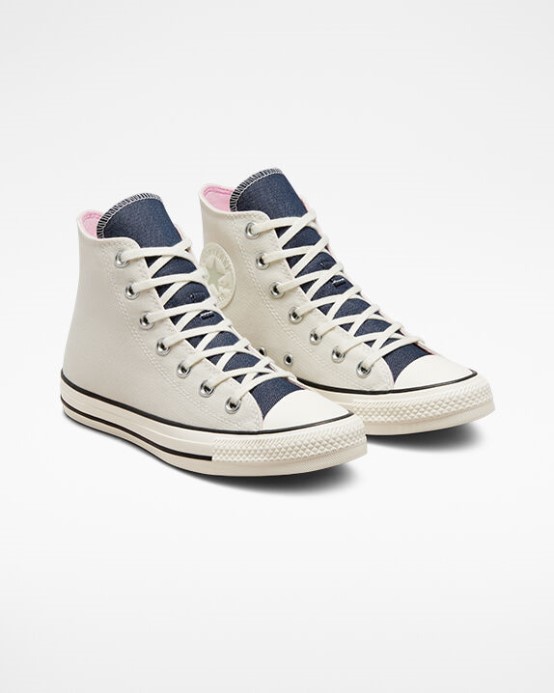 Egret/navy/summit Sage Converse Chuck Taylor All Star Denim