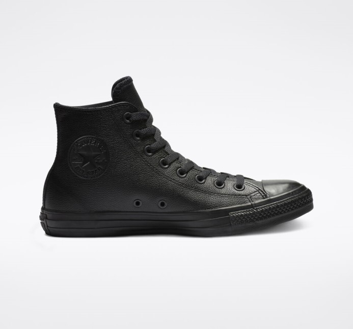 čierne Mono Skľučovadlo Taylor All Star Leather Converse