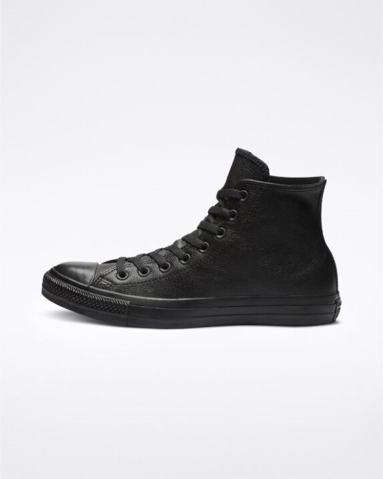 čierne Mono Skľučovadlo Taylor All Star Leather Converse