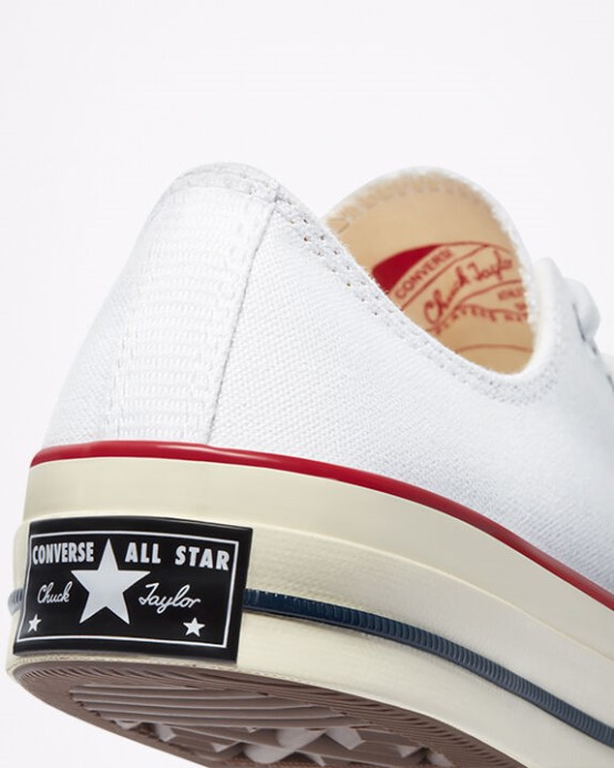 Converse White/granet/egret Skľučovadlo 70 Vintage Canvas