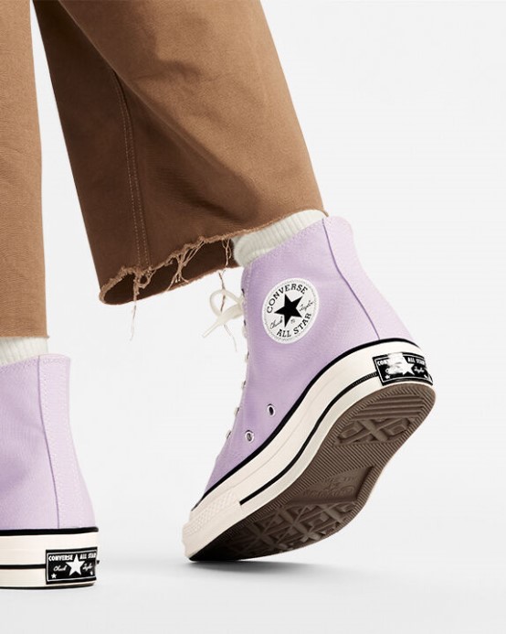 Parná Fialová/egret/čierna Converse Skľučovadlo 70 Vintage Canvas