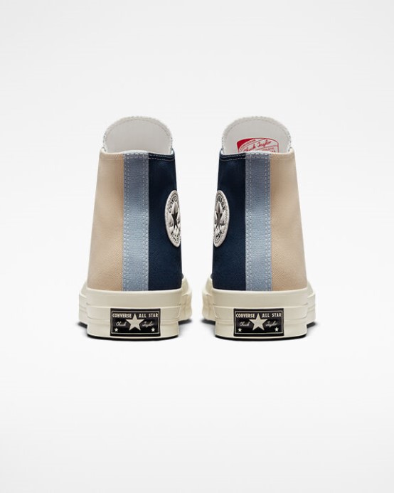 Navy/ovsené Mlieko/ocean Retreat Converse Skľučovadlo 70 Trojpanel