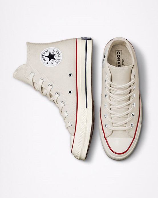 Skľučovadlo 70 Vintage Canvas Converse Pergamen/granát/egret