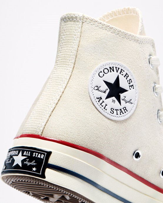 Skľučovadlo 70 Vintage Canvas Converse Pergamen/granát/egret