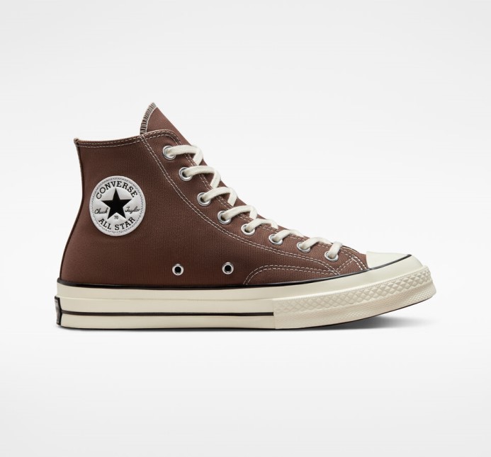 Zemitá Hnedá/egret/čierna Converse Skľučovadlo 70 Vintage Canvas