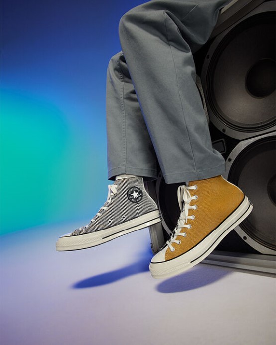 Spálený Med/volavka/čierne Skľučovadlo 70 Textúrovaný Trojpanel Converse