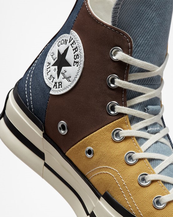 Skľučovadlo 70 Plus Materiál Mashup Converse Zemitá Hnedá/námornícka