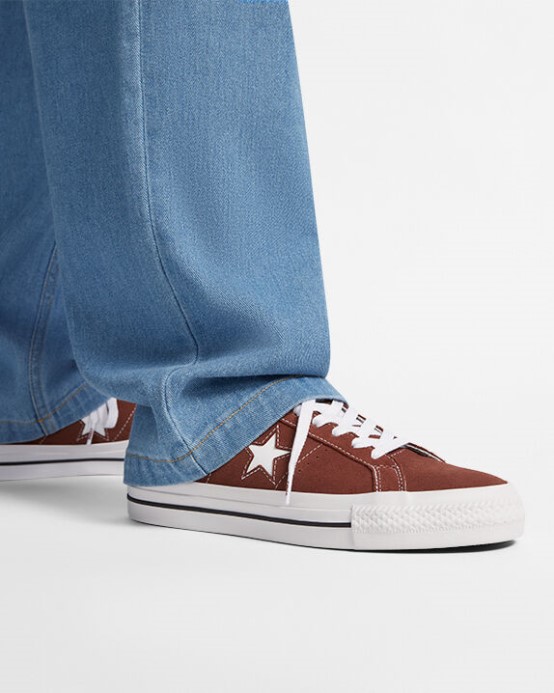 One Star Pro Converse červený Dub/biela/čierna
