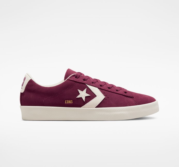 Cherry Videnie/egret Converse Cons Pl Vulc Pro Semiš