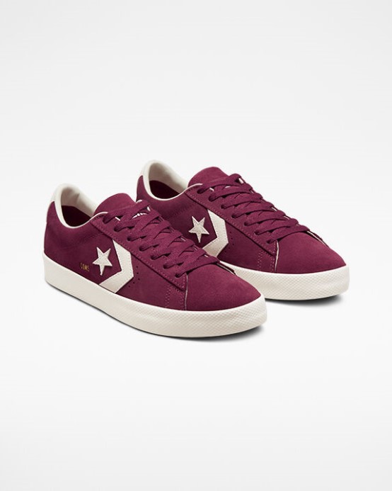 Cherry Videnie/egret Converse Cons Pl Vulc Pro Semiš