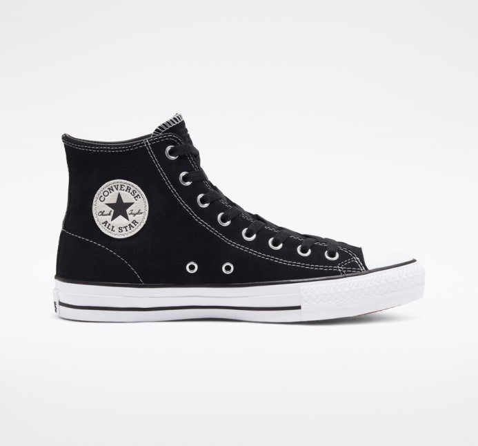 Nevýhody Chuck Taylor All Star Pro Semišové čierno/biele Converse