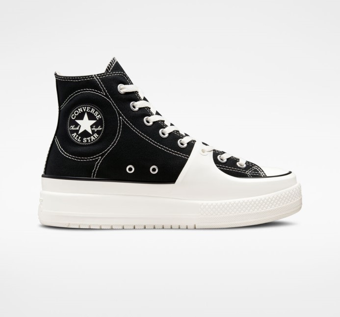 Chuck Taylor All Star Construct Black/vintage White/egret Converse