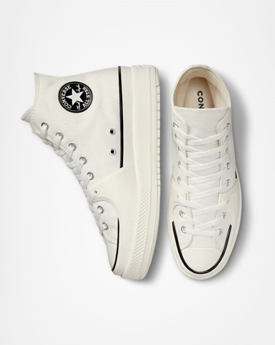Chuck Taylor All Star Construct Converse Vintage White/black/egret