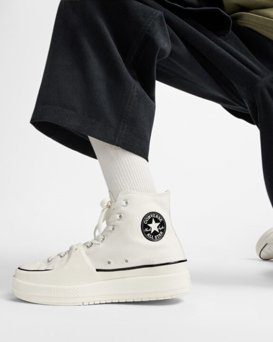 Chuck Taylor All Star Construct Converse Vintage White/black/egret