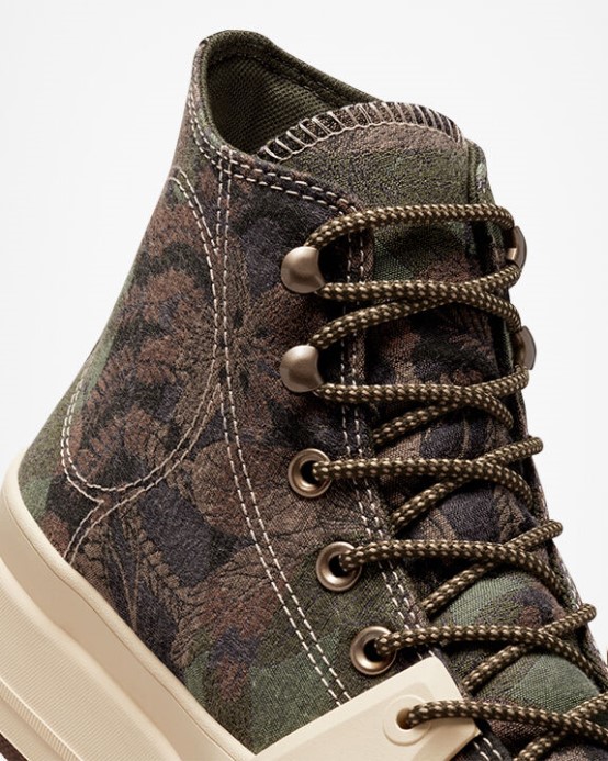 Ovsené Mlieko/pražené/trávnaté Converse Chuck Taylor All Star Konštrukt čierna Radosť