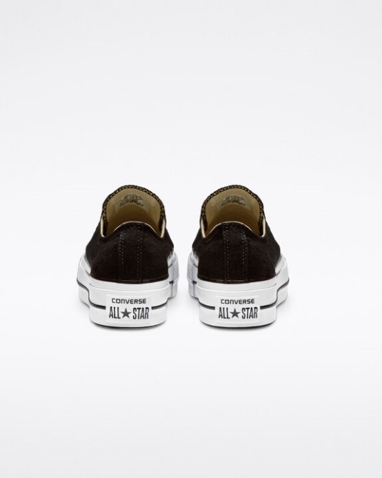 Converse Skľučovadlo Taylor All Star Lift Platform Canvas Black/white