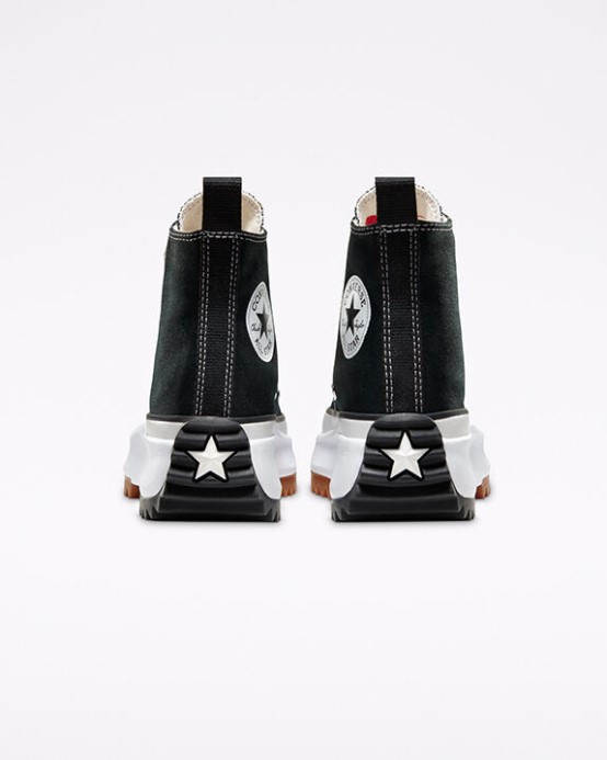 Black/white/gum Run Star Hike Platform Converse