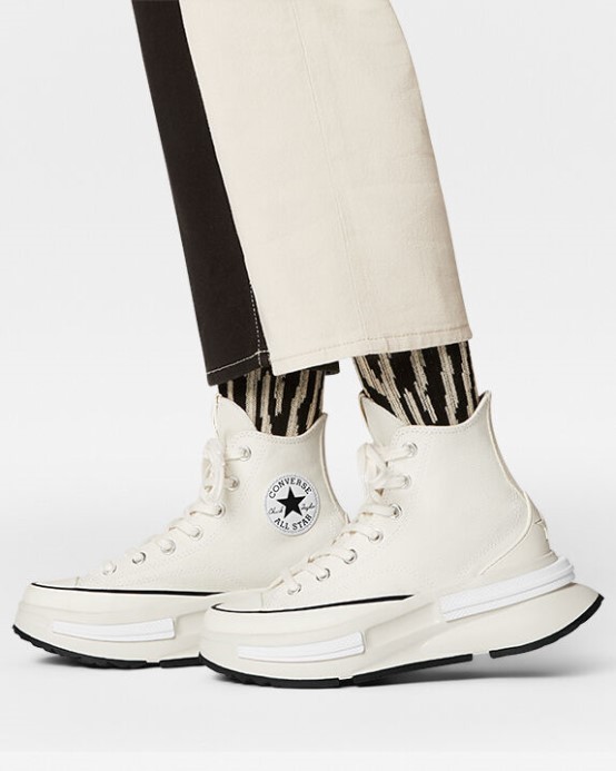 Egret/black/white Converse Run Star Legacy Cx