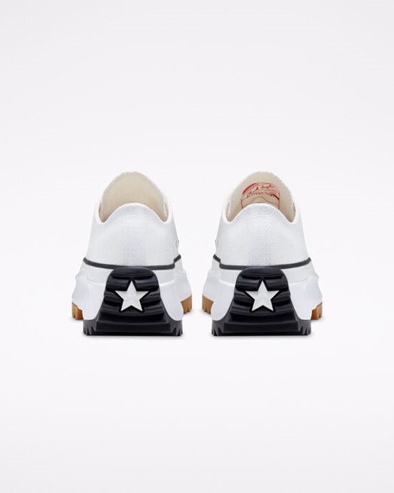 White/black/gum Converse Run Star Hike Platform