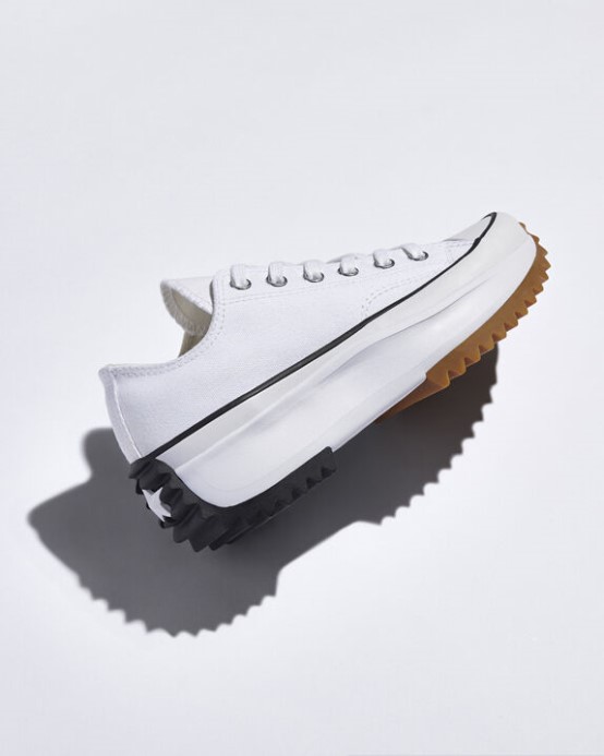 White/black/gum Converse Run Star Hike Platform