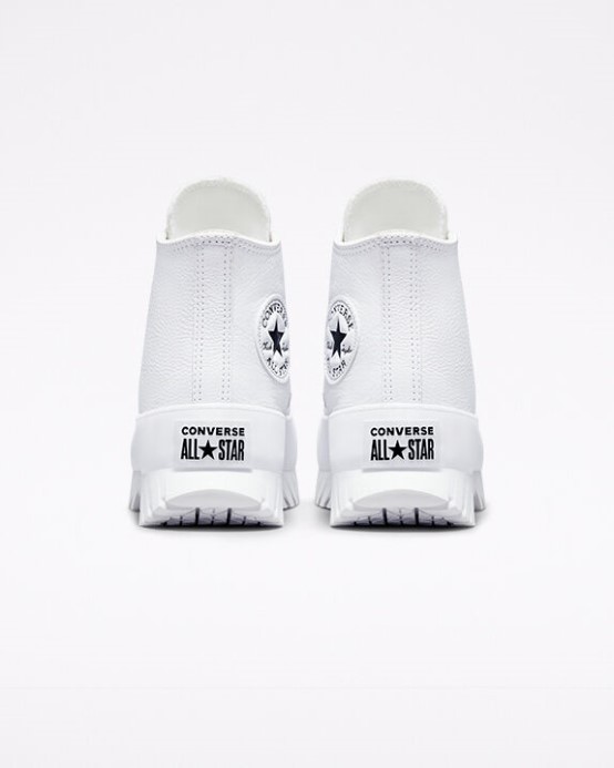 Skľučovadlo Converse White/egret/black Taylor All Star Lugged 2.0 Koža