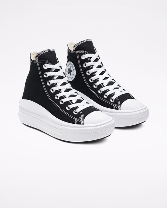 Converse čierna/prírodná Slonovinová/biela Skľučovadlo Taylor All Star Move Platform