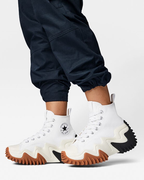 Converse Run Star Motion Cx Platforma Biela/čierna/guma Med