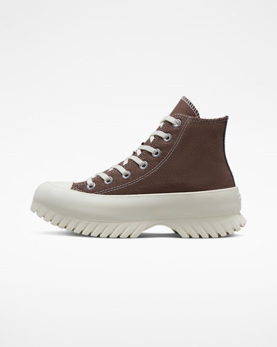 Converse Chuck Taylor All Star Lugged 2.0 Platforma Denim Zemitá Hnedá