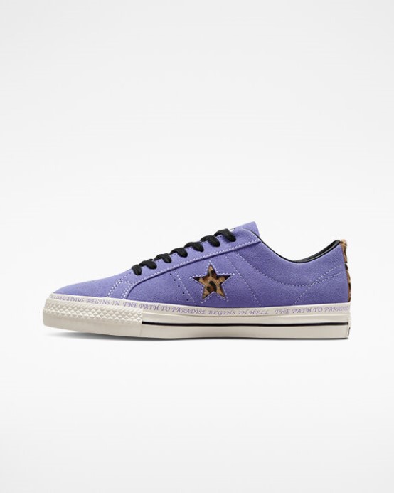Divoký Orgován/black/egret Converse One Star Pro Sean Pablo