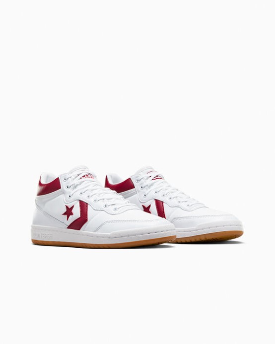 Converse Biela/tímová červená Proti Fastbreak Pro Skin