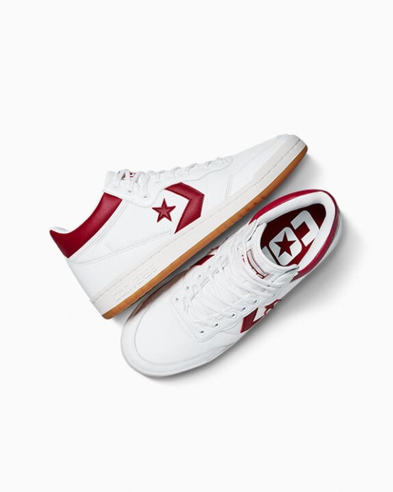 Converse Biela/tímová červená Proti Fastbreak Pro Skin