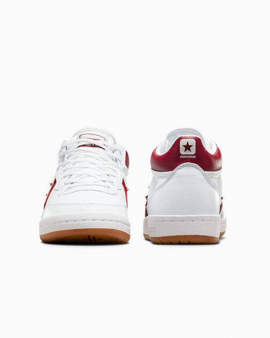 Converse Biela/tímová červená Proti Fastbreak Pro Skin