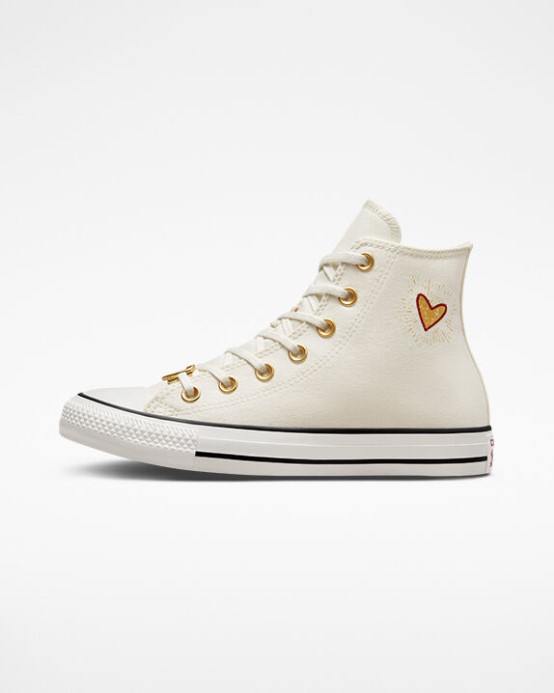 Converse Chuck Taylor All Star Hearts Vintage White/white