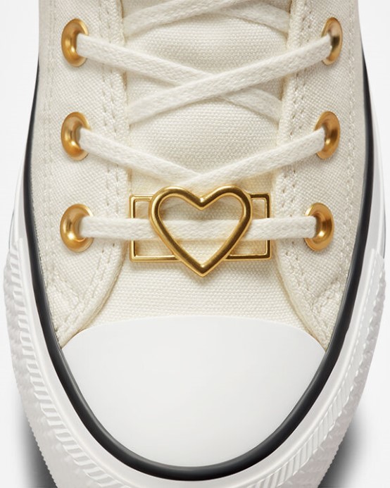 Converse Chuck Taylor All Star Hearts Vintage White/white