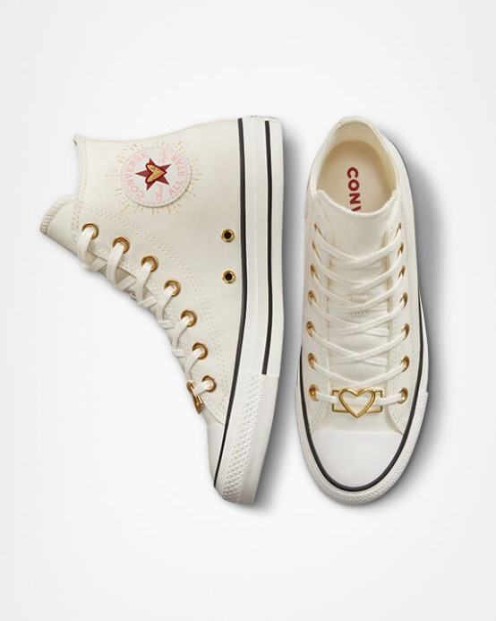 Converse Chuck Taylor All Star Hearts Vintage White/white