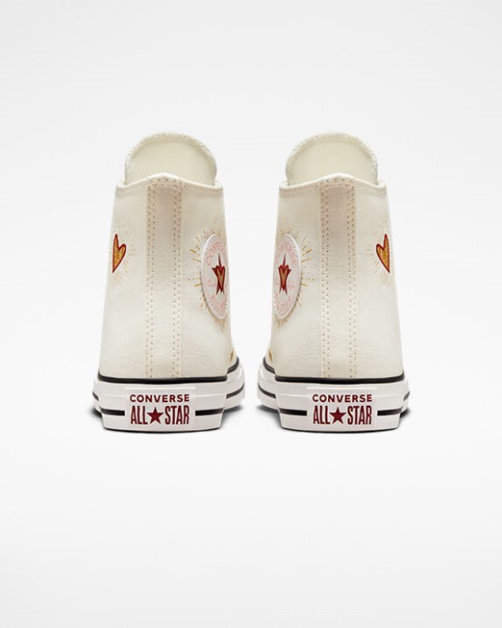 Converse Chuck Taylor All Star Hearts Vintage White/white