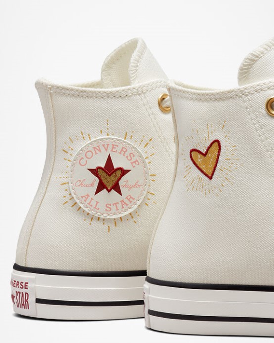 Converse Chuck Taylor All Star Hearts Vintage White/white
