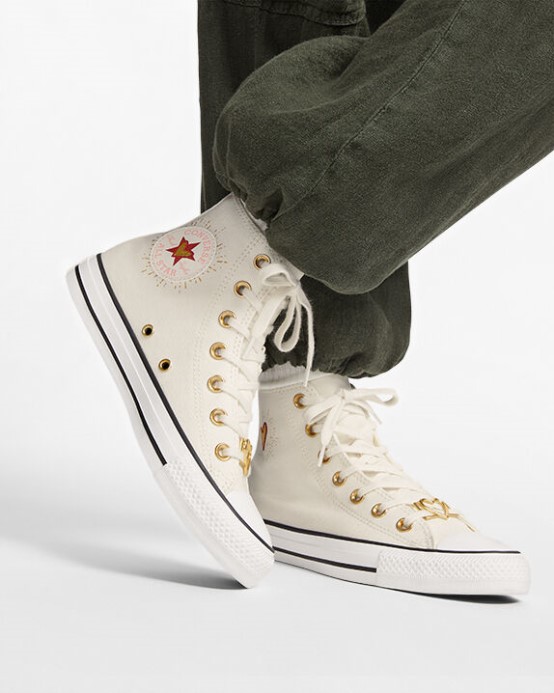 Converse Chuck Taylor All Star Hearts Vintage White/white