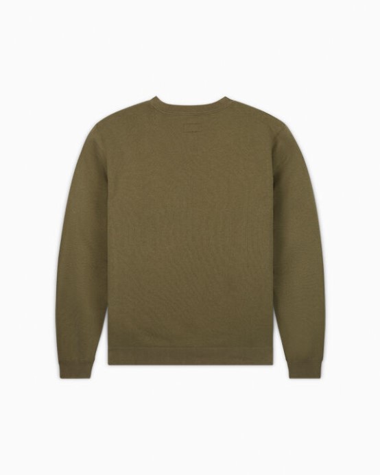 Utility Go-to All Star Patch štandardný Strih Fleece Crew Mikina Converse