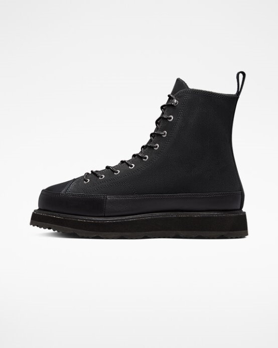 Black/prime Pink Converse Chuck Taylor Crafted Boot