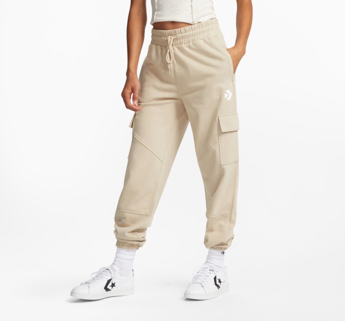 Converse Plážový Kameň Classic Fit Cargo Jogger