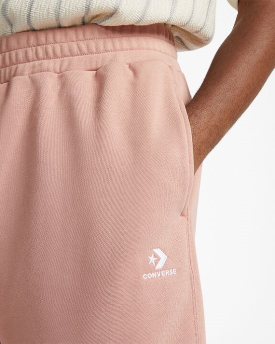 Go-to Vyšívaná Hviezda Chevron štandardný Strih Fleece Short Canyon Dusk Converse