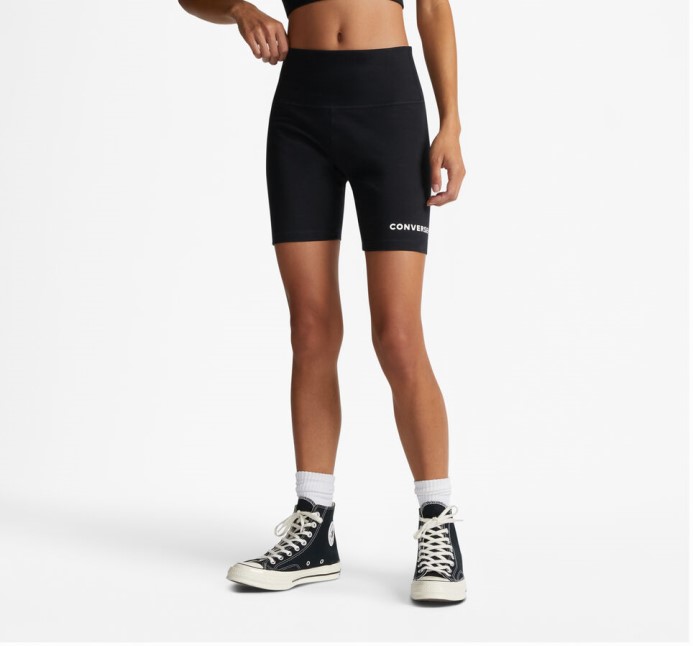 Wordmark Bike Short Converse Black