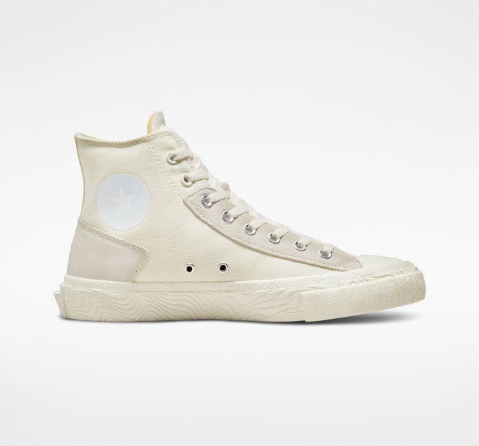 Egret/vintage White Converse Chuck Taylor Alt Hviezda Vlnitý