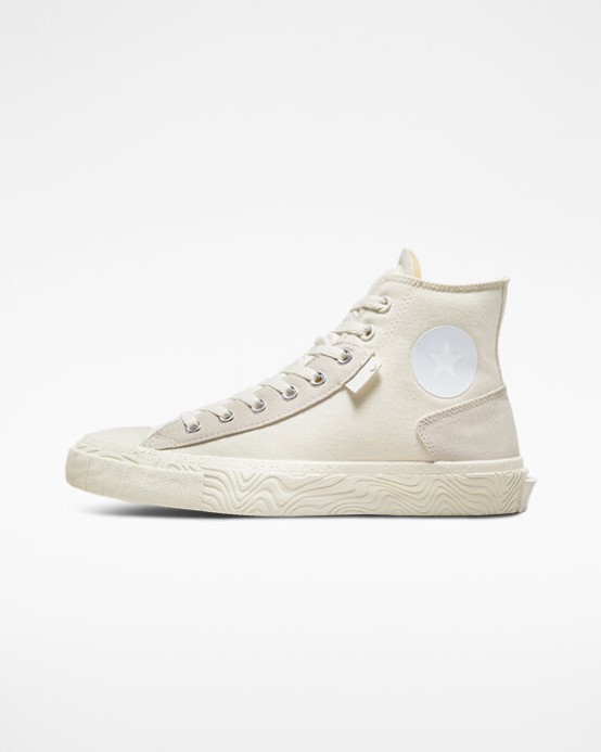 Egret/vintage White Converse Chuck Taylor Alt Hviezda Vlnitý