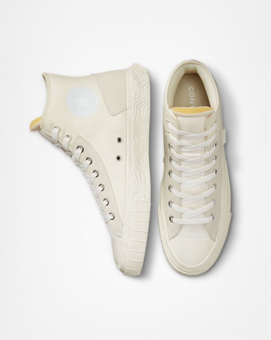 Egret/vintage White Converse Chuck Taylor Alt Hviezda Vlnitý