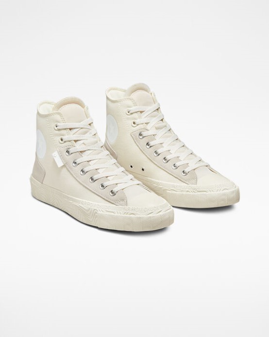 Egret/vintage White Converse Chuck Taylor Alt Hviezda Vlnitý