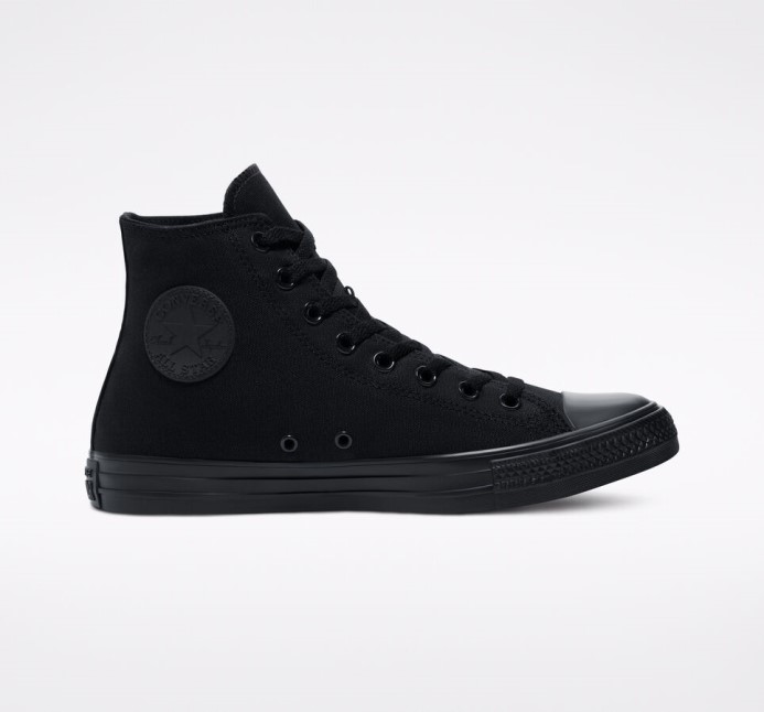 Chuck Taylor All Star Klasické Converse čierne Monochromatické